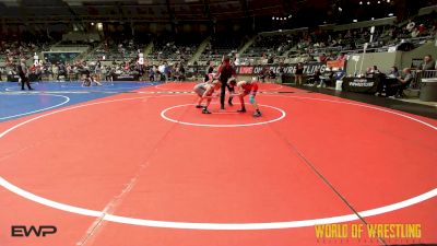 83 lbs Consi Of 8 #1 - Zachary Paris, Smittys Barn vs Alden Luis, Bear Cave