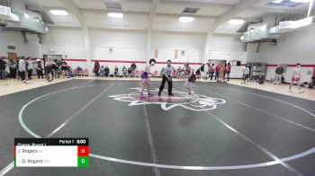133 lbs Champ. Round 1 - Dom Rogers, University Of The Ozarks vs Isaiah Rogers, Quincy