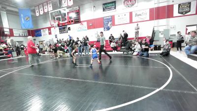46 lbs Final - Everett Long, Tiger Trained Wrestling vs Lucas Weisinger, Wyandotte Youth Wrestling