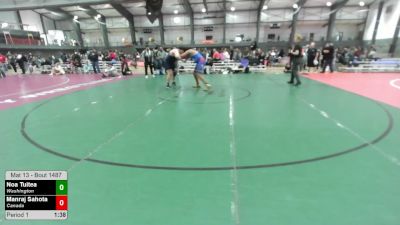 285 lbs 3rd Place Match - Noa Tuitea, Washington vs Manraj Sahota, Canada