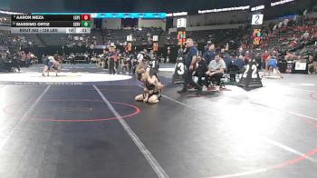 126 lbs Round Of 16 - Aaron Meza, Esperanza (SS) vs Massimo Ortiz, Servite (SS)