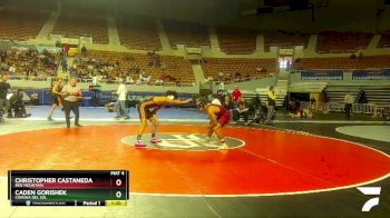 D1-157 lbs Champ. Round 1 - Christopher Castaneda, Red Mountain vs Caden Gorishek, Corona Del Sol