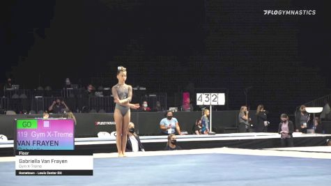 Gabriella Van Frayen - Floor, Gym X-Treme - 2021 GK US Classic & Hopes Championship