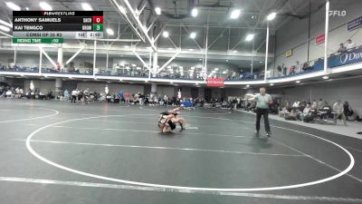 141 lbs Consi Of 32 #2 - Anthony Samuels, Sacred Heart - UnAttached vs Kai Tengco, Brown