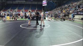127 lbs Cons 32 #1 - Abby Richard, Oregon vs Dealya Collins, Wisconsin