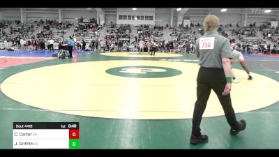 182 lbs Consi Of 32 #2 - Cameron Carter, OH vs Jeremy Griffith, CO