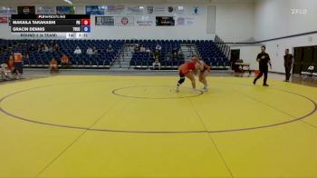 180 lbs Round 2 (4 Team) - Gracin Dennis, Treasure Valley CC vs Makaila Takahashi, Pacific University