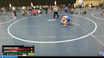 120 lbs Cons. Round 6 - Joshua Shaner, NE vs Francisco Limon, TX