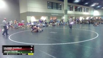 182 lbs Round 4 (16 Team) - Calogero Mazzrillo, Golden Bears vs Lincoln Shulaw, Columbus St. Francis DeSales