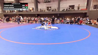 U16 FS - 113 lbs Cons. Round 2 - Connor Beam, Washington vs Halen Hanson, Scrap Yard Garage Wrestling