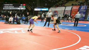 150 Class 4 lbs Champ. Round 1 - Shane Oswald, Hickman vs Gannon Rice, Jackson