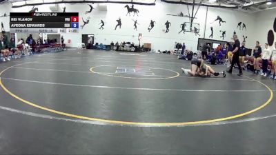 117 lbs Round 2 (16 Team) - Rei Vlahov, Point Park vs Aveona Edwards, Siena Heights University