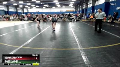 120 lbs Round 5 - Hendrix Edstrom, Upper Valley Aces vs Rylen Harvey, St. Maries Wrestling Club