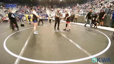 180 lbs Rr Rnd 1 - Alyvia Edwards, Wagoner Takedown Club vs Avery Spence, Newkirk Takedown Club