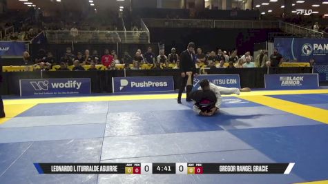 Gregor Rangel Gracie vs Leonardo I. Iturralde Aguirre 2026 Pan Jiu Jitsu IBJJF Championship