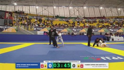 YASMIN SOPHIA DOS SANTOS GOMES vs SOFIA VITORIA NEVES MARINHO 2026 FPJJ Circuito Paulista GI Etapa 3