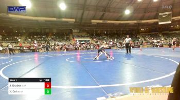 64 lbs Round Of 32 - Jacob Graber, Summit Wrestling Academy vs Xavier Ceh, Bear Cave