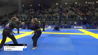 ELPIDA EFTHYMIOU vs SABINE GIESEL 2024 European Jiu-Jitsu IBJJF ...