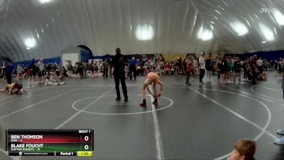 92 lbs Finals (2 Team) - Ben Thomson, DWA vs Blake Foucht, Dayton Bandits