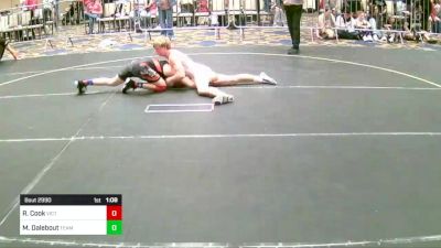 130 lbs Round Of 16 - Raiden Cook, Victory WC vs Maddox Dalebout, Team Thunder WC