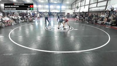157 lbs Round 1 (8 Team) - Justus Reynolds, Juab vs Zack McCann, Timpanogos