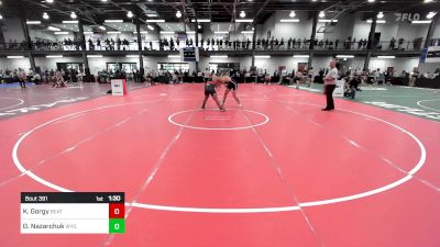 225A lbs Quarterfinal - Kerolos Gorgy, Beat The Streets Nyc vs Orest Nazarchuk, Wyoming Seminary