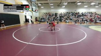 135 lbs Quarterfinal - Ellinore Schmitz, Springtown vs Evely Hernandez, Dallas Skyline