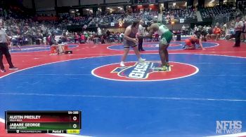 5A-285 lbs Semifinal - Jabare George, Ware County vs Austin Presley, Villa Rica