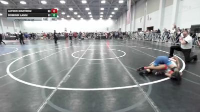 113 lbs Consi Of 64 #2 - Jayden Martinez, MA vs Dominik Lanni, NC