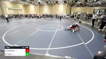 170 lbs Round Of 64 - Seth Sandoval, Team SoCal vs Brett Finch, Payson