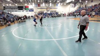 150 lbs 5th Place Match - Kellen Magruder, Thomas Dale vs Cameron Coleman, Western Branch