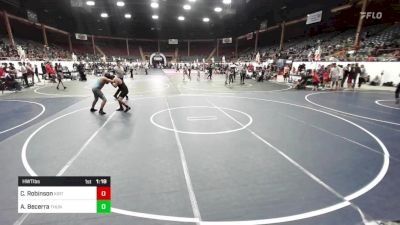 Rr Rnd 1 - Channing Robinson, Kirtland Youth vs Alonzo Becerra, Thunder RTC