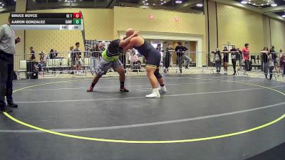 285 lbs 5th Place - Bruce Royce, Be The Best Wrestler vs Aaron Gonzalez, Canyon Springs HS