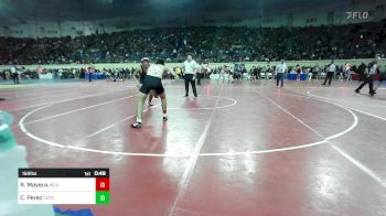 150 lbs Consi Of 32 #2 - Reid Mayeux, McAlester vs Chrisopher Perez, Catoosa Wrestling