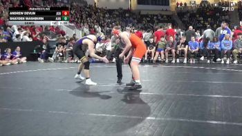190 lbs Semis - Shayden Washburn, Alburnett vs Andrew Devlin, Jesup