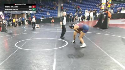 138 lbs Consi Of 8 #1 - Avera Willers, Brookline vs Mikayla Gates, Putnam