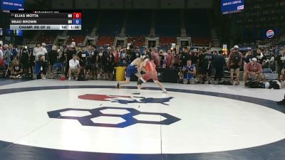165 lbs Champ. Rd Of 32 - Elias Motta, Minnesota vs Beau Brown, Missouri