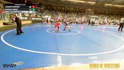 76 lbs Consi Of 32 #2 - Camren Redwine, Juggernaut Wrestling Club vs Hudson Heigel, Florida Scorpions