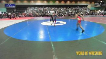 61 lbs Consi Of 16 #2 - Elijah Villalobos, Charter Oak vs Luke Bostick, Silver State Wrestling Academy