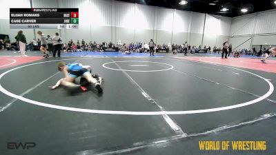 60 lbs 7th Place - Elijah Romans, Best Trained 12U vs Case Carver, Jokers 12U