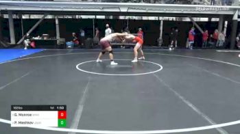 182 lbs Quarterfinal - Gabriel Monroe, Windsor vs Peter Meshkov, Journeymen