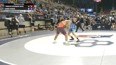 150 lbs Cons. Rd Of 64 - Kiron Do Nascimento Neves, Texas vs James Kosza, Michigan