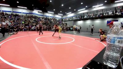 120 lbs Rr Rnd 5 - James Carper, Tecumseh Youth Wrestling vs RYAN SMITH, Darko Valley Wolfpak