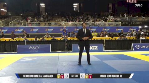 Jimmie Dean Martin Jr vs Sebastian James Altamiranda 2026 Pan Kids Jiu-Jitsu IBJJF Championship