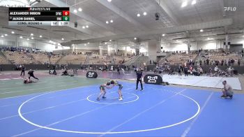 80 lbs Cons. Round 4 - Jaxon Daniel, Rabbit Wrestling Club vs Alexander Inmon, Seymour Youth Wrestling Club