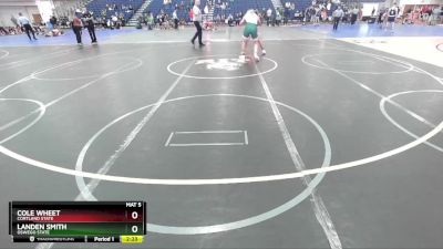 165 lbs Cons. Round 2 - Landen Smith, Oswego State vs Cole Wheet, Cortland State