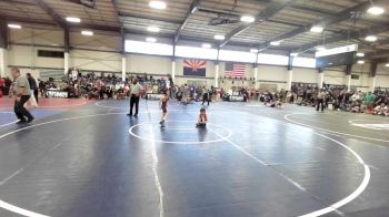 46 lbs Semifinal - Nixon Mendoza, Coachella Valley WC vs Philip Maier IV, Montrose Elite