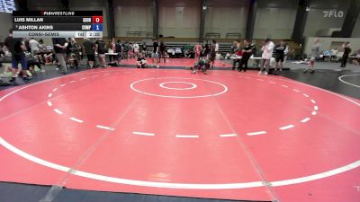 120 lbs Consolation - Luis Millan, Georgia vs Ashton Akins, Compound Wrestling