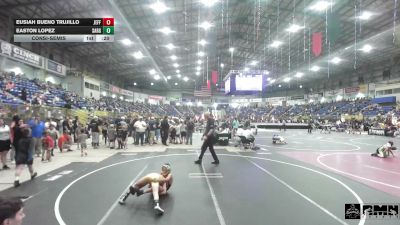 70 lbs Consolation - Eusiah Bueno Trujillo, Jefferson Wrestling Club vs Easton Lopez, Sargent Farmers