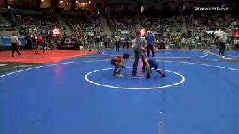 70 lbs Quarterfinal - Kyper Graaf, Sebolt Wrestling Academy vs Jayvyn Allami, Team Tulsa